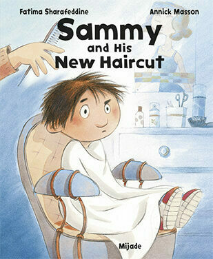 Sammy and his new haircut